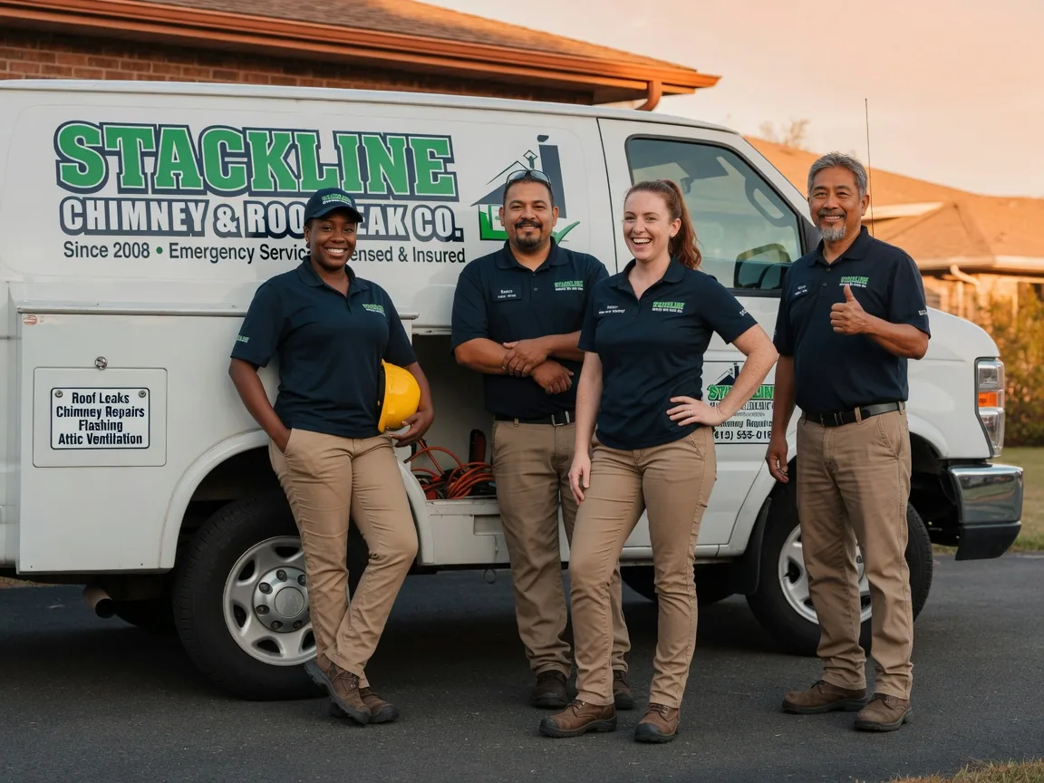 Chimney flashing repair company in Midlothian, IL